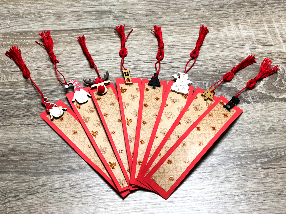 Photo of Christmas bookmarks